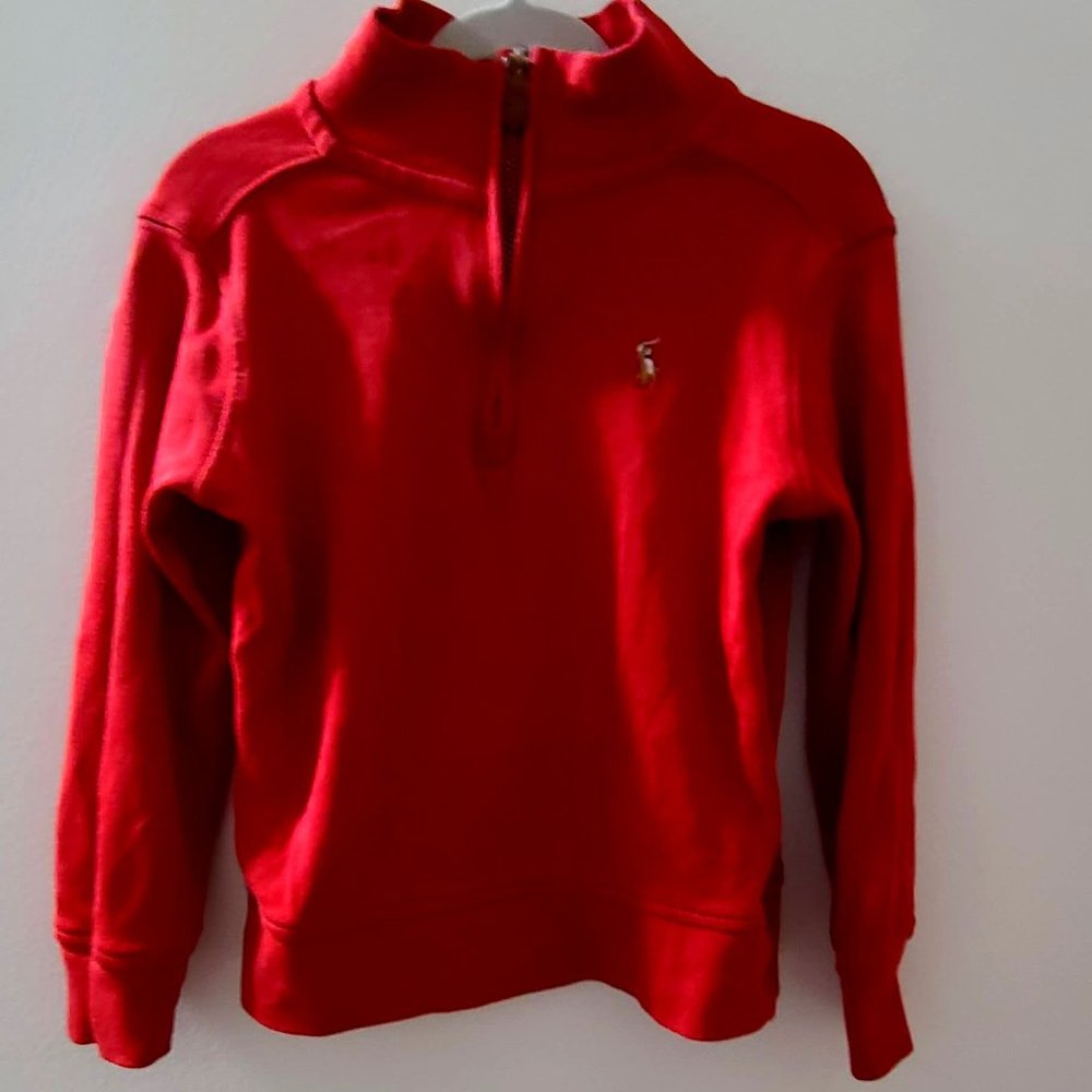 Polo Ralph Lauren Cotton Mesh Quarter-Zip Pullover